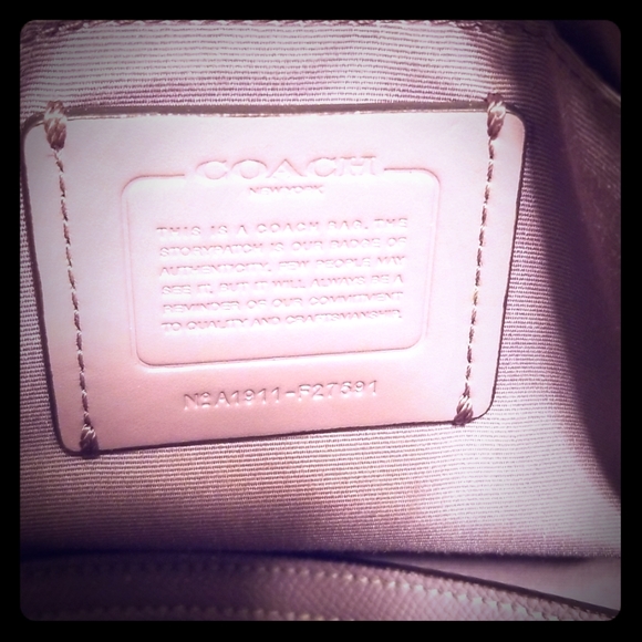 Genuine Coach small handbag and wallet - Picture 3 of 6